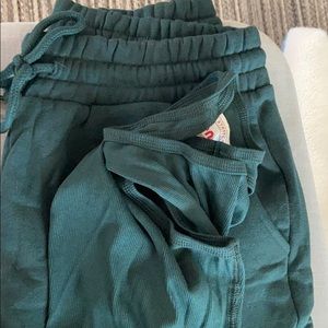 Matching sweatsuit set